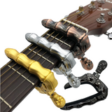 Skull & Finger Bone Guitar Capo
