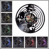 Vinyl Record Backlit Wall Clocks - 11 Jazz & Sax Designs!