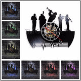 Vinyl Record Backlit Wall Clocks - 11 Jazz & Sax Designs!