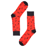 Colorful Cotton Music Socks - Music Magic for your Feet!