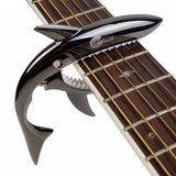 Metal Shark Guitar Capo - Gold, Silver, Black, Rose-Gold