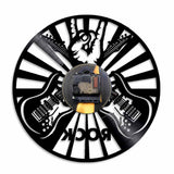 Rock On! - Vinyl Record Wall Clock with LED Backlight Option