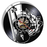 "Violin Magic" Vinyl Record Backlit Wall Clock