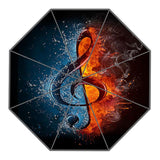 Wild & Colorful Music Umbrellas - Many Designs - Full Size