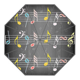 Wild & Colorful Music Umbrellas - Many Designs - Full Size