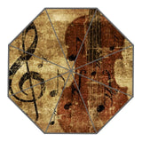 Wild & Colorful Music Umbrellas - Many Designs - Full Size