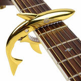 Metal Shark Guitar Capo - Gold, Silver, Black, Rose-Gold