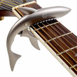 Metal Shark Guitar Capo - Gold, Silver, Black, Rose-Gold