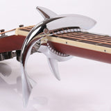 Metal Shark Guitar Capo - Gold, Silver, Black, Rose-Gold
