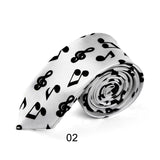 NEW Skinny Music Ties - Add Music to Your Style! - Fun Colors and Styles