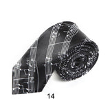 NEW Skinny Music Ties - Add Music to Your Style! - Fun Colors and Styles