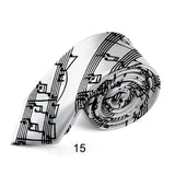 NEW Skinny Music Ties - Add Music to Your Style! - Fun Colors and Styles