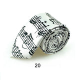 NEW Skinny Music Ties - Add Music to Your Style! - Fun Colors and Styles