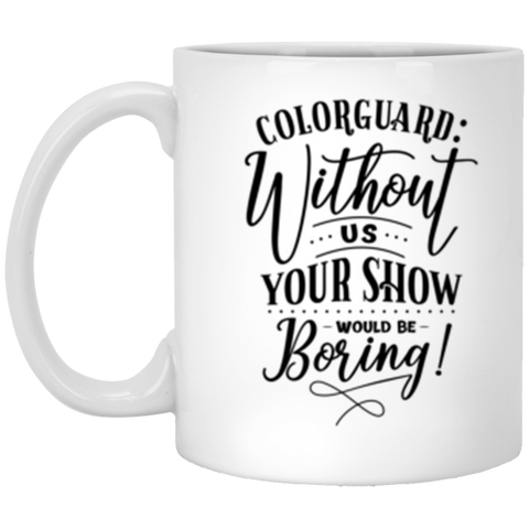 #6A Colorguard 11 oz. White Mug