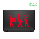 Marching Band Decal Stickers for Laptops, Light Switch, Walls, etc.