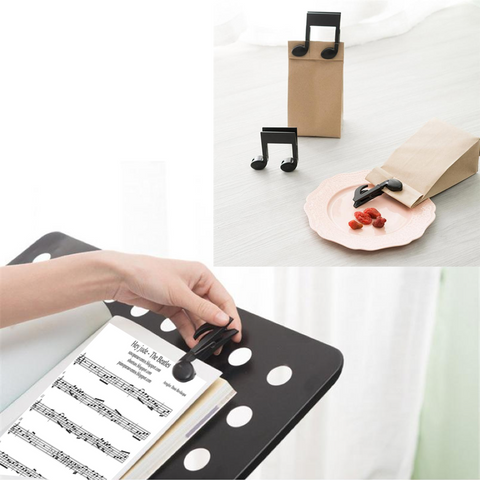 Music Note Page and Bag Clips
