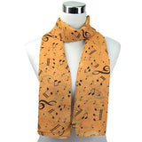 Music Note Scarf -- Classy, Yet Everyday Functional Style!
