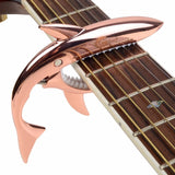 Metal Shark Guitar Capo - Gold, Silver, Black, Rose-Gold