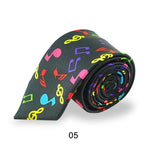 NEW Skinny Music Ties - Add Music to Your Style! - Fun Colors and Styles